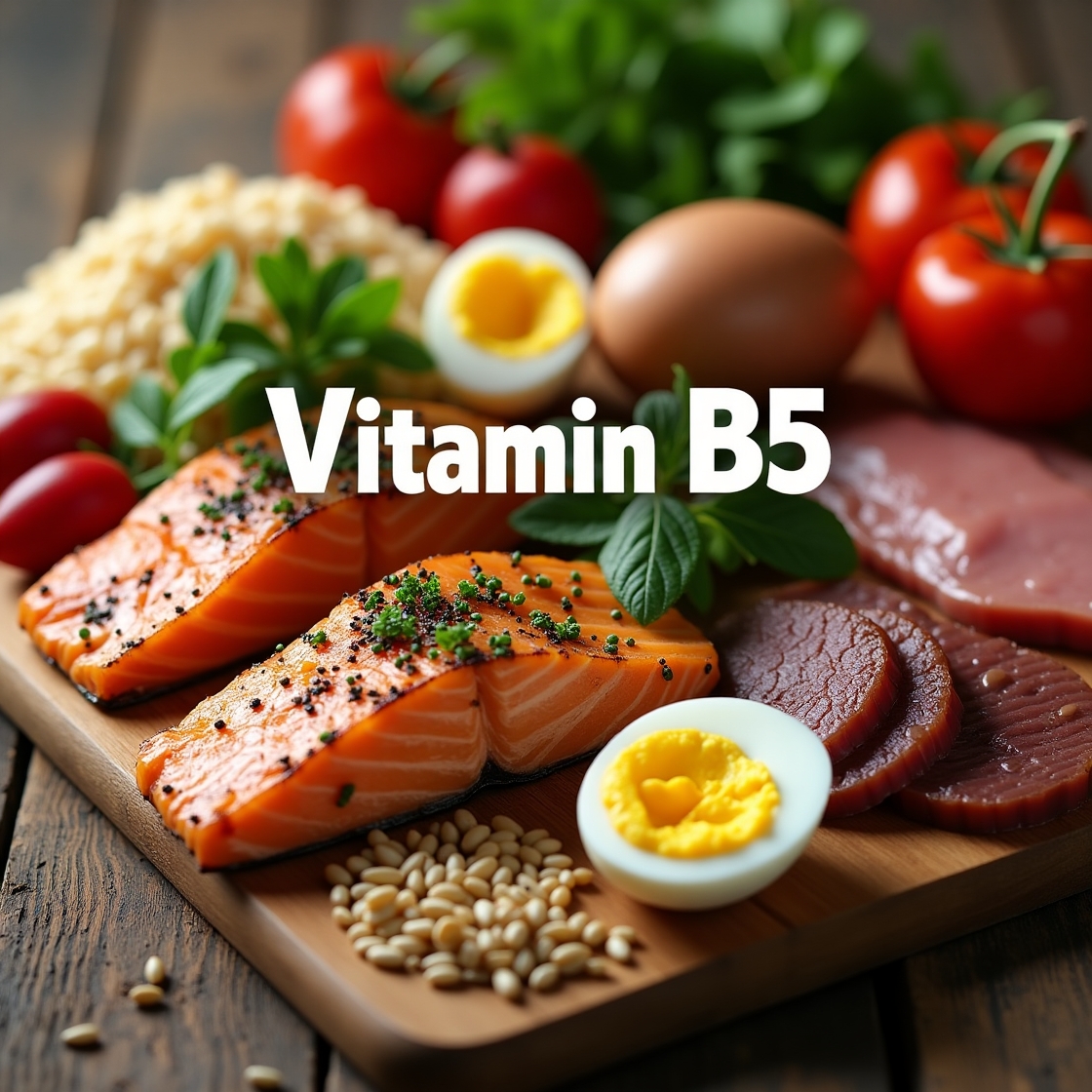 Uống vitamin B5 chống rụng tóc