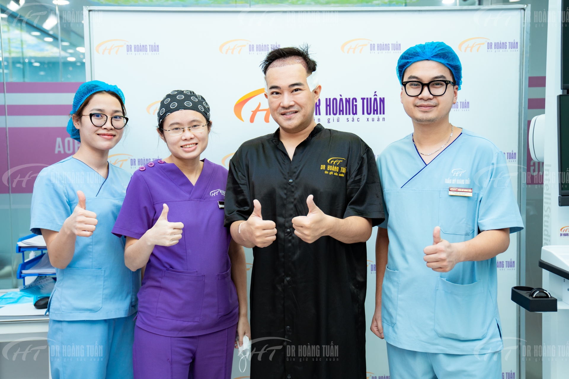 Dịch vụ cấy tóc tại Dr Hoàng Tuấn