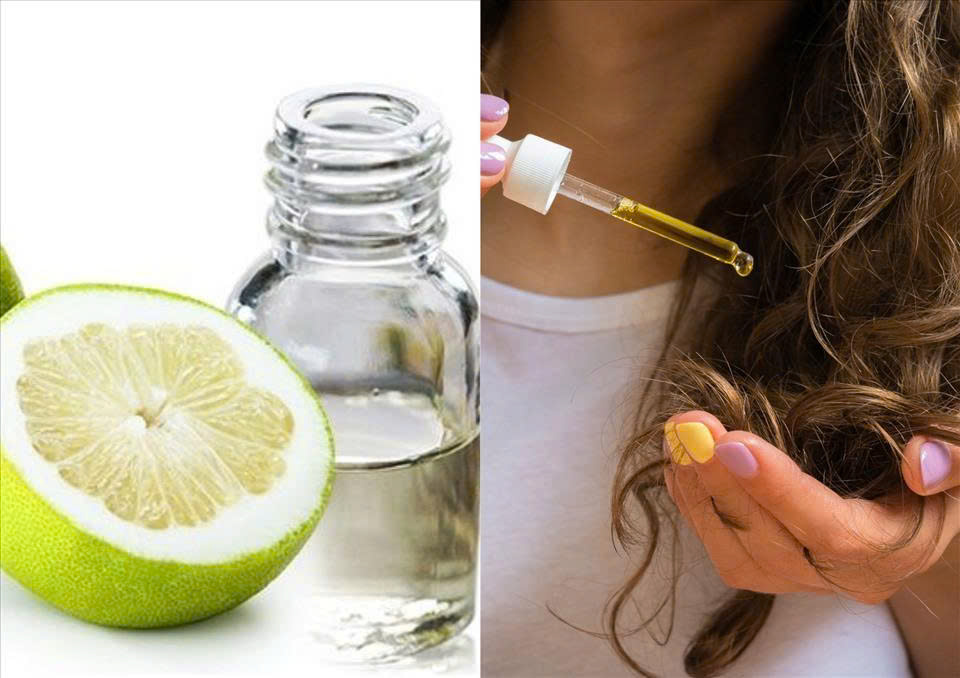 Trị hói đầu bằng tinh dầu bưởi