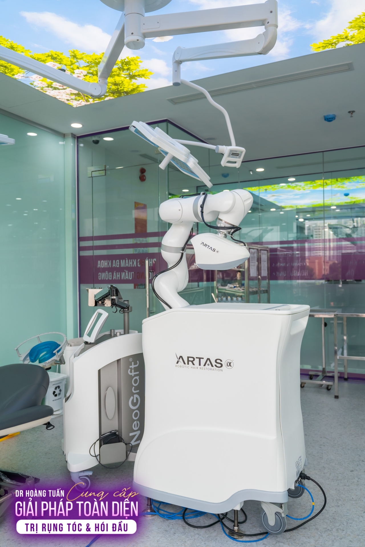 Robot cấy tóc ARTAS