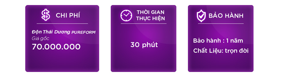 Chi phí độn thái dương 