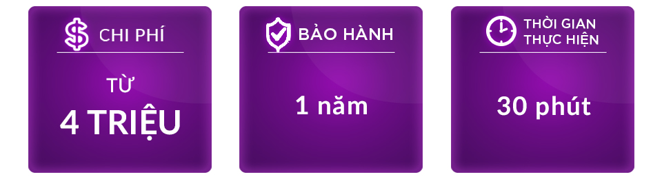 Bảng giá ghép mỡ mí mắt 