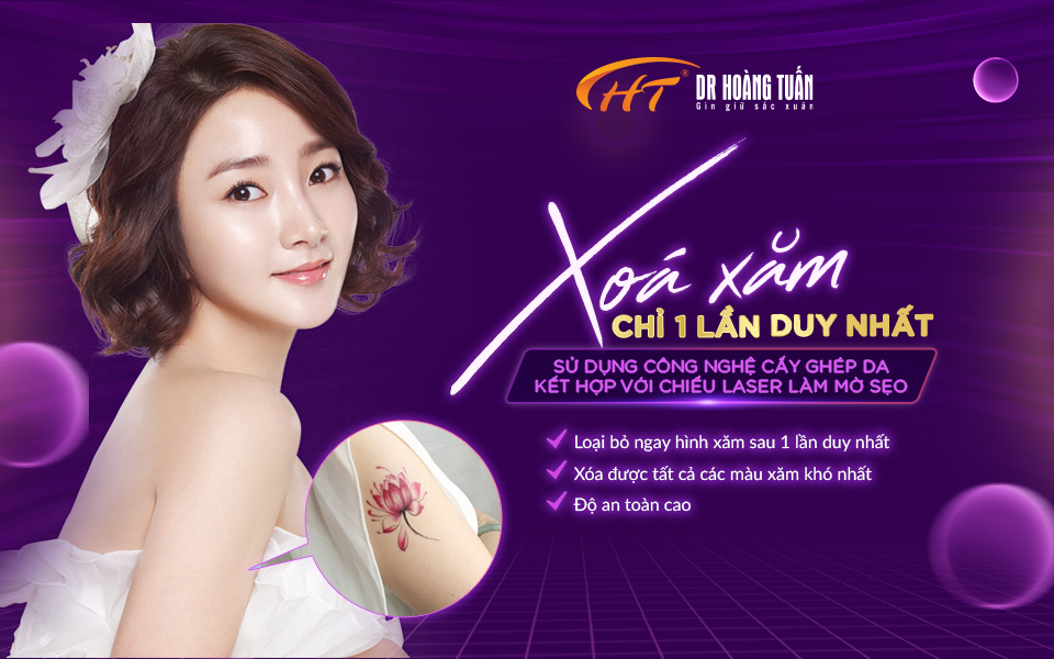 Xóa xăm tại Dr Hoàng Tuấn
