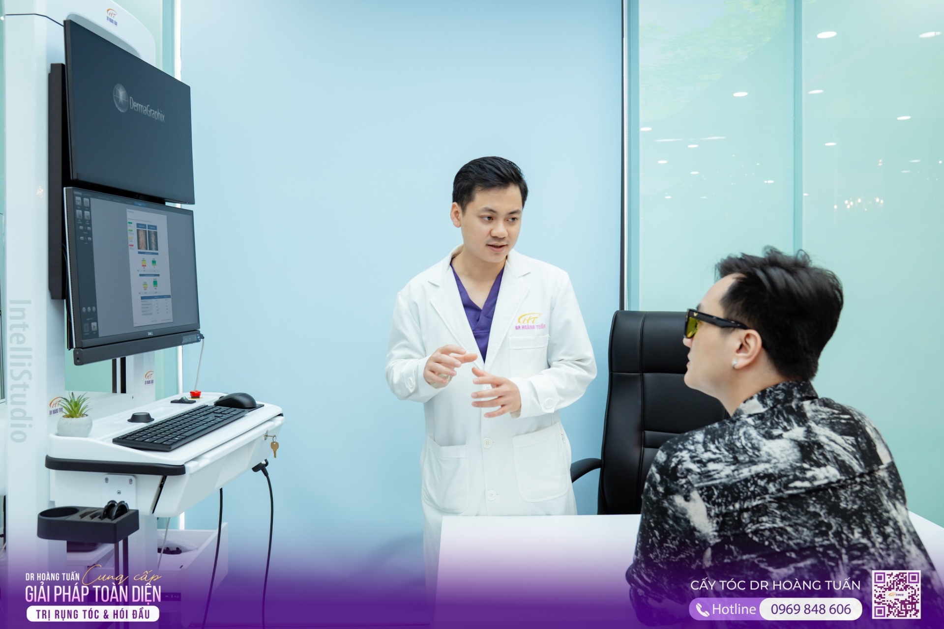 bác sĩ tư vấn cấy sẹo 